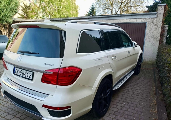 Mercedes-Benz GL cena 139900 przebieg: 125000, rok produkcji 2013 z Kutno małe 436